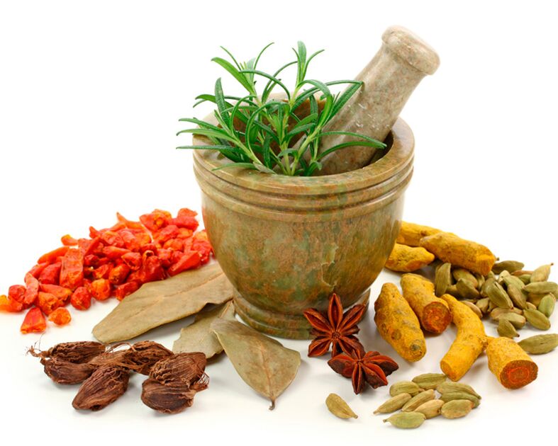 Plant material used to remove worms