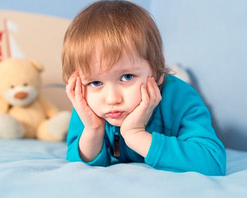 Small children are more likely to be infected with worms
